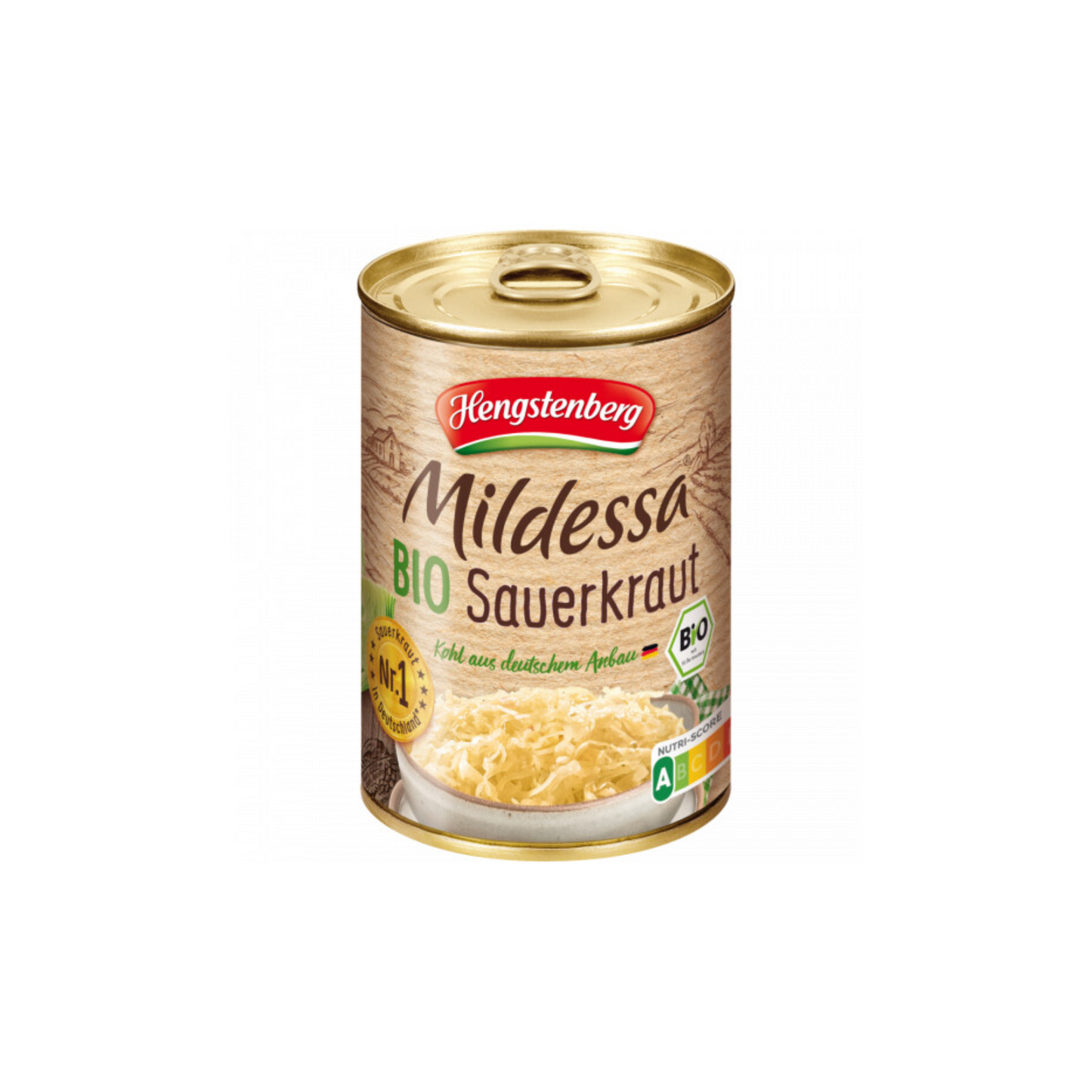 Bio Mildessa Weißkraut fermentiert 400g