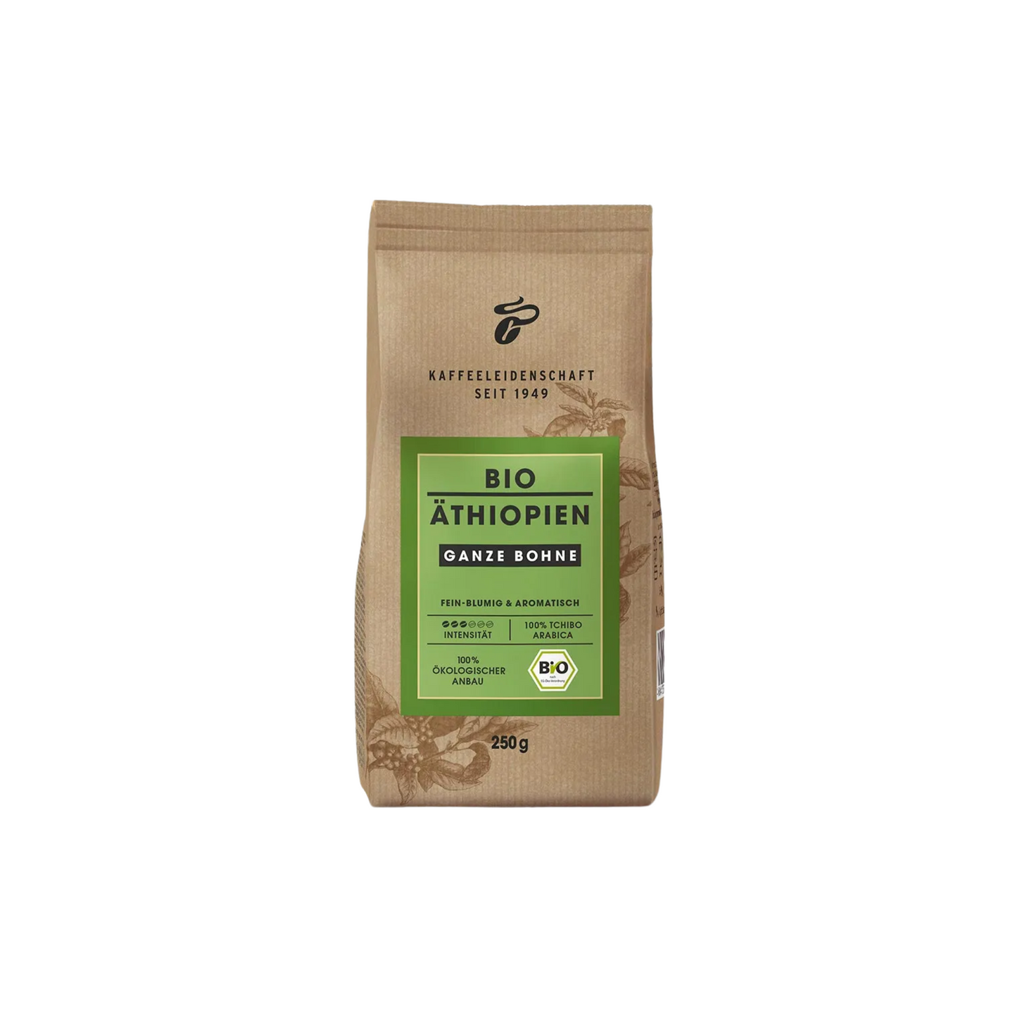 Bio Tchibo Äthiopien ganze Bohne 250g