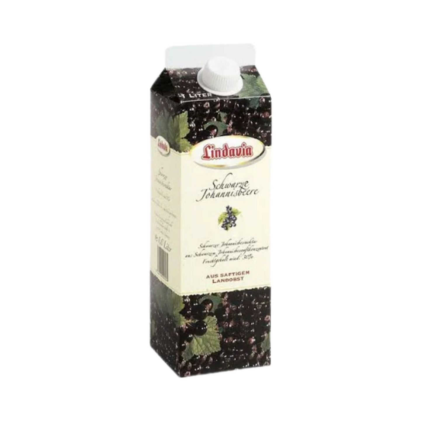 Lindavia Schwarzer Johannisbeer-Nektar 30% 1l EW