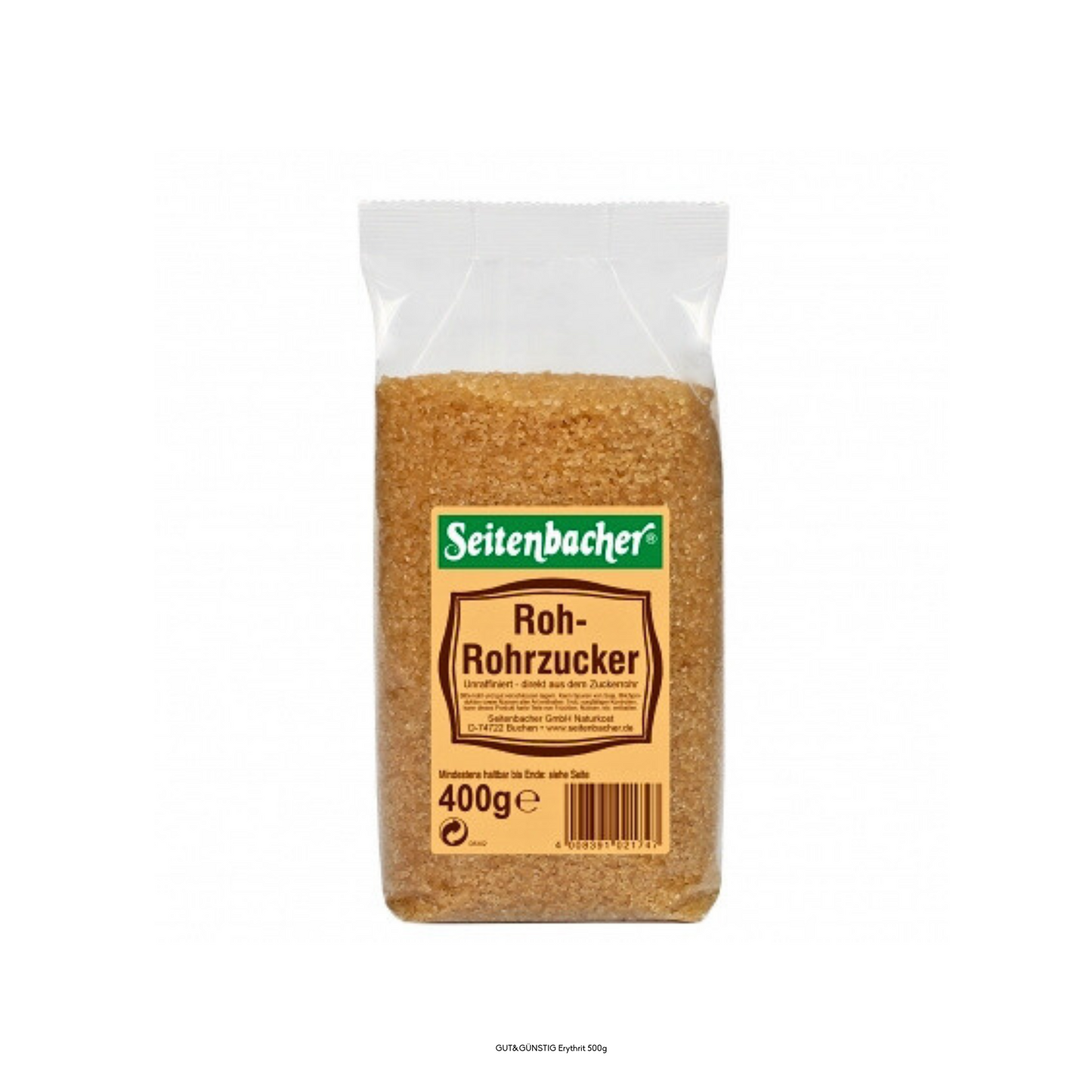 Seitenbacher Rohrohrzucker braun 400g