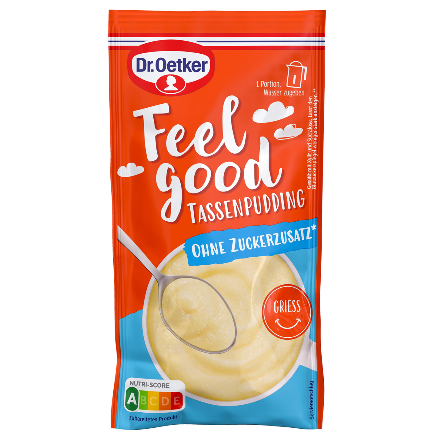 Dr.Oetker Feel Good Tassenpudding Grieß für 150ml 67g