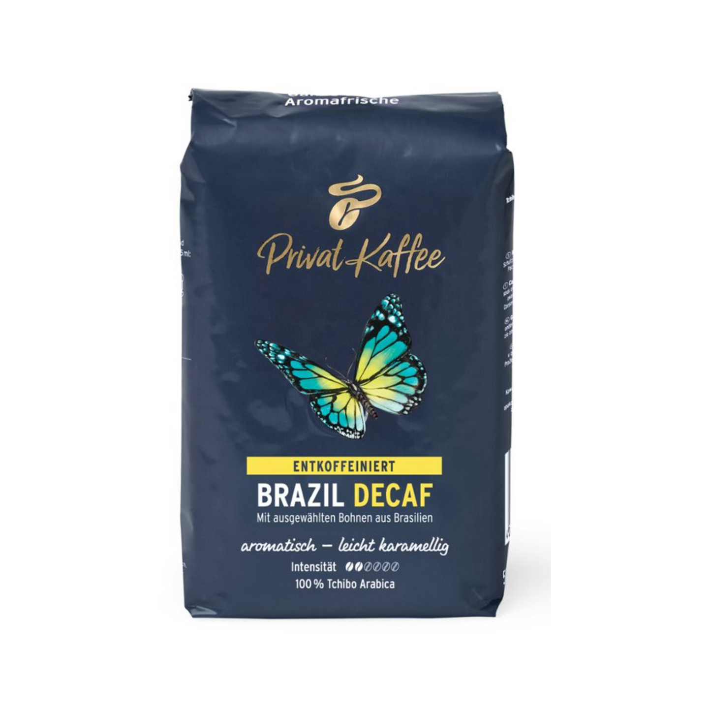 TCM Privat Kaffee Brazil Decaf ganze Bohne 500g