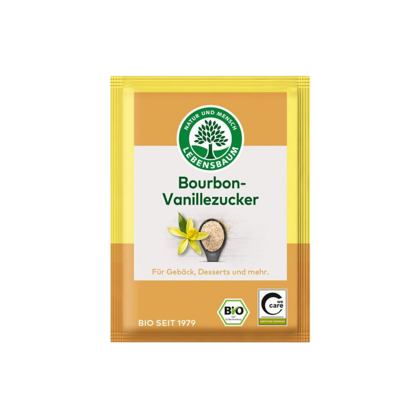 Bio Lebensbaum Bourbon Vanillezucker 4x8g