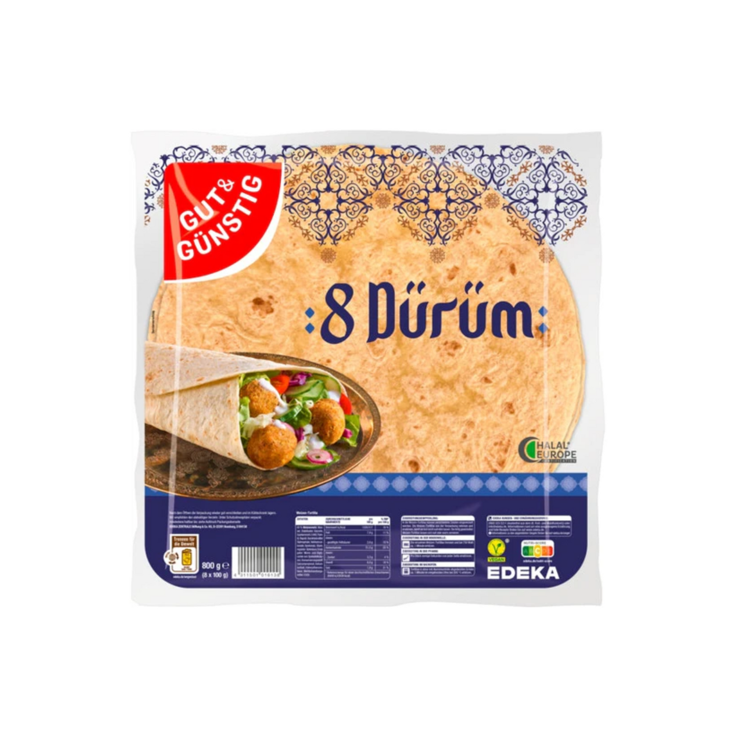 GUT&GÜNSTIG Dürüm 800g
