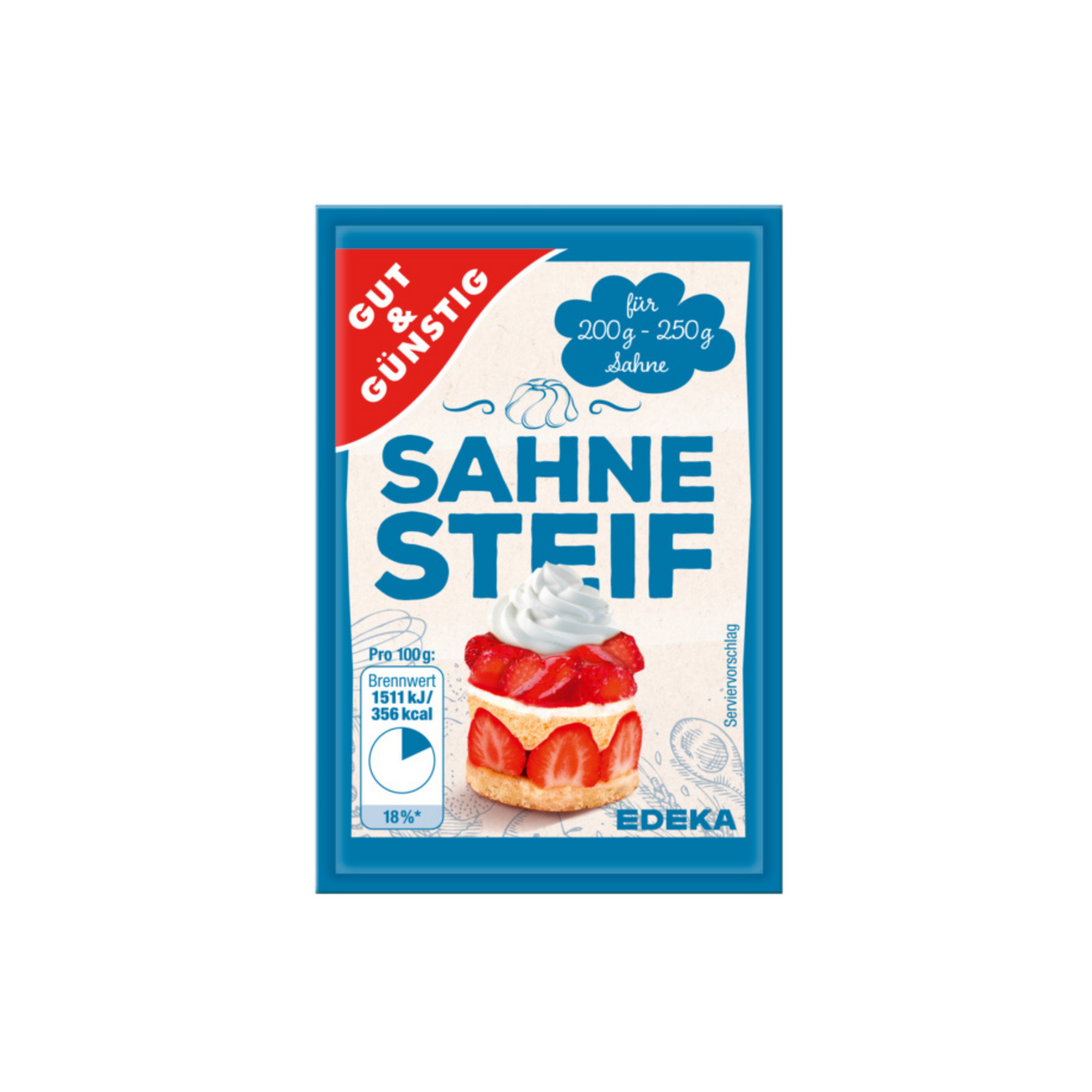 GUT&GÜNSTIG Sahnesteif 5ST 40g
