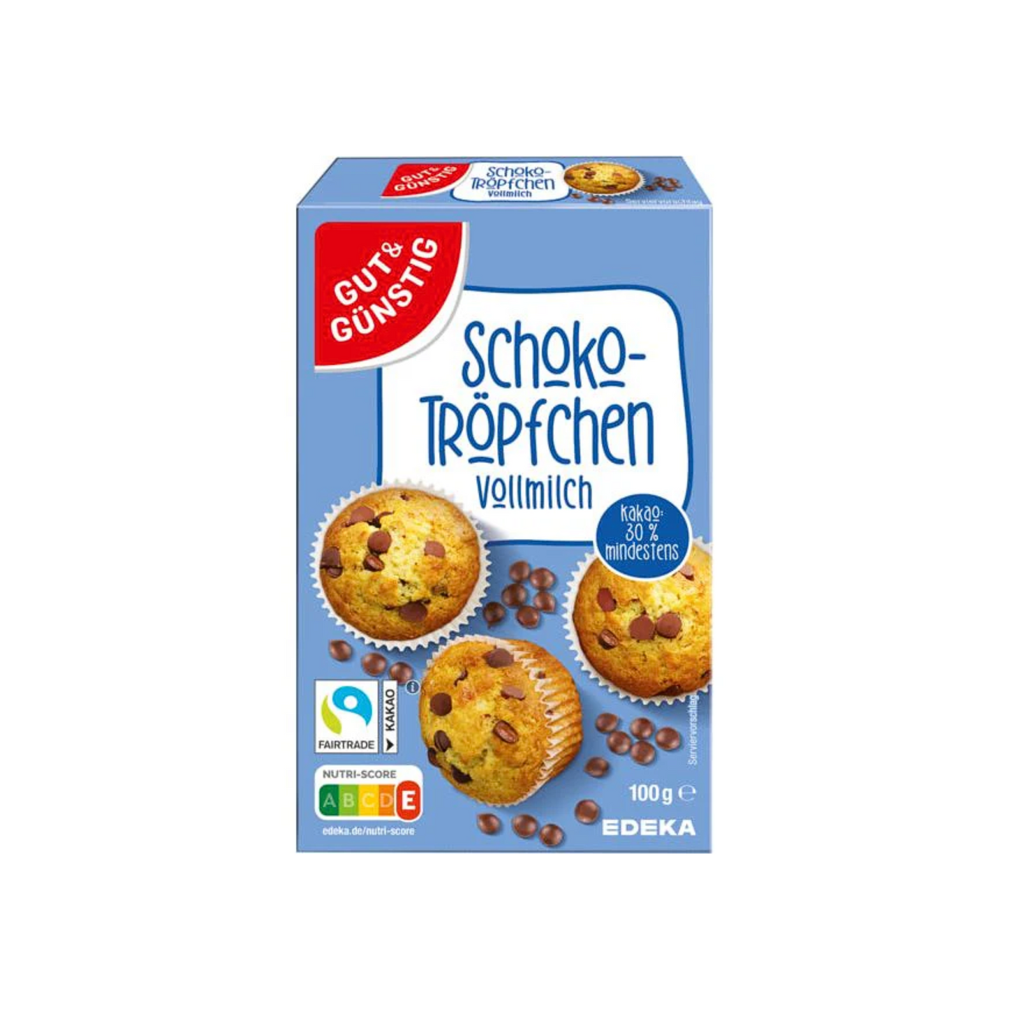 GUT&GÜNSTIG Schoko Tropfen Vollmilch 100g