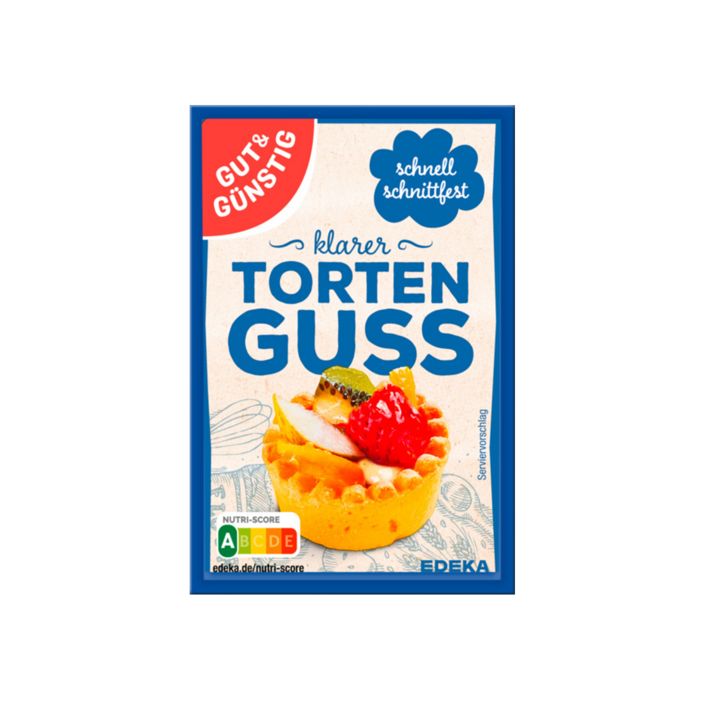 GUT&GÜNSTIG Tortenguss klar für 6x250ml