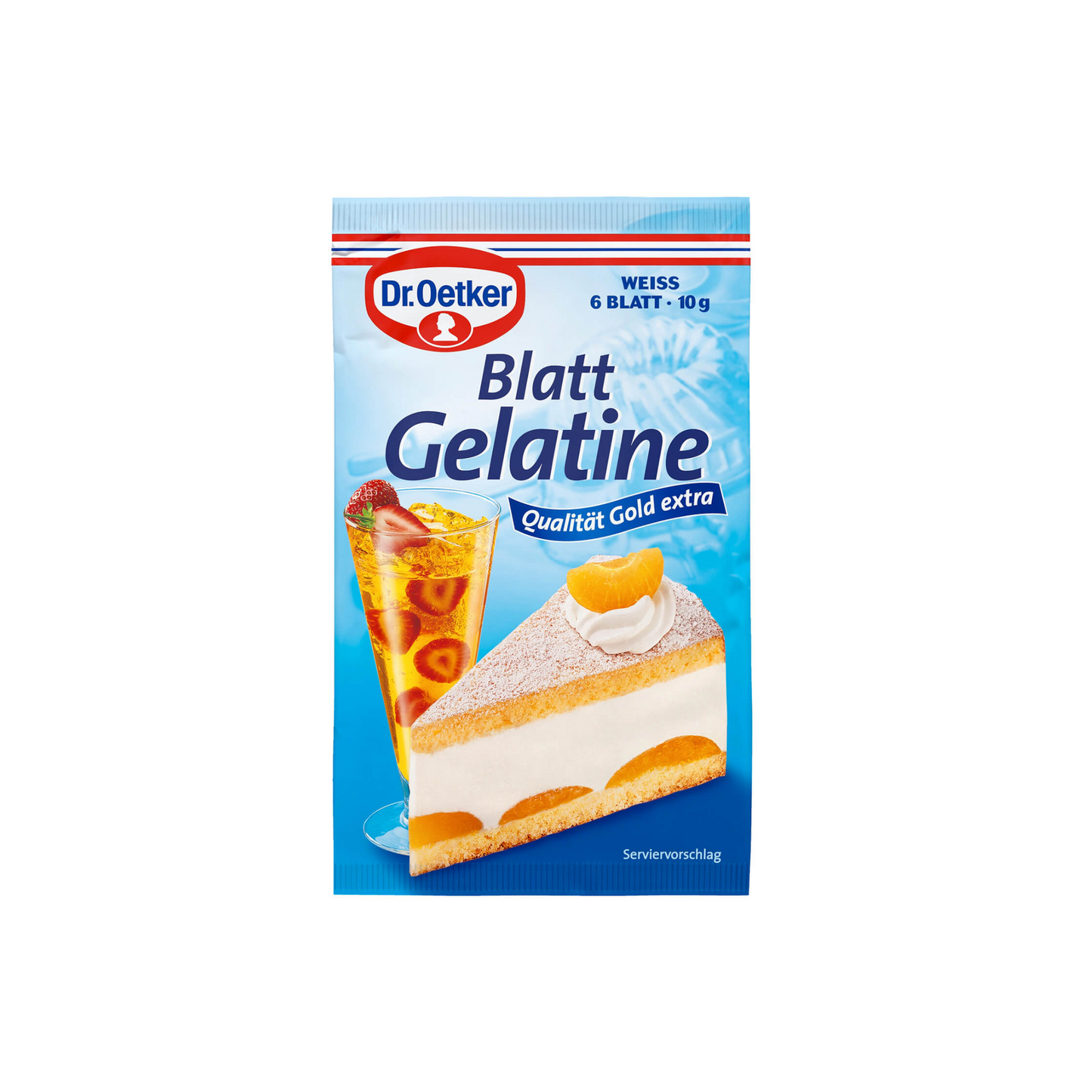 Dr.Oetker Blatt Gelatine weiß 10g