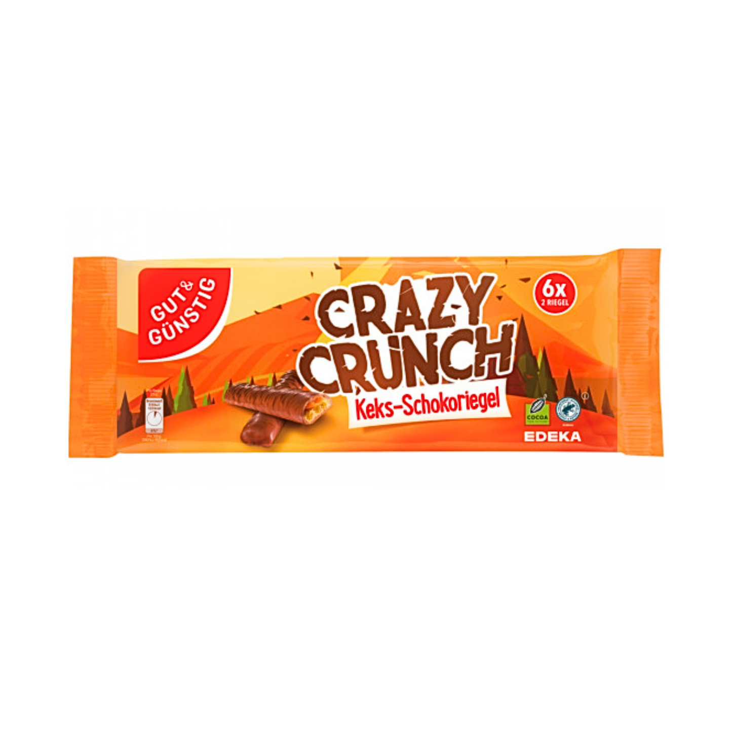 GUT&GÜNSTIG Keks-Schokoriegel Müsli