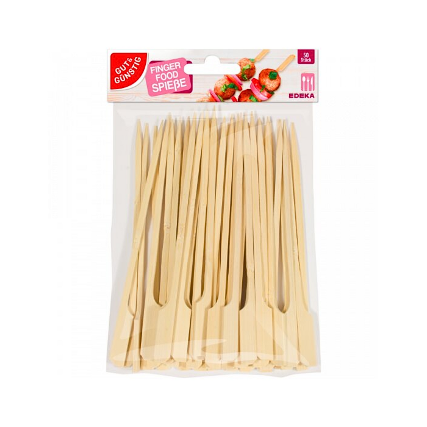GUT&GÜNSTIG Fingerfoodsticks FSC Bambus 15cm 50ST