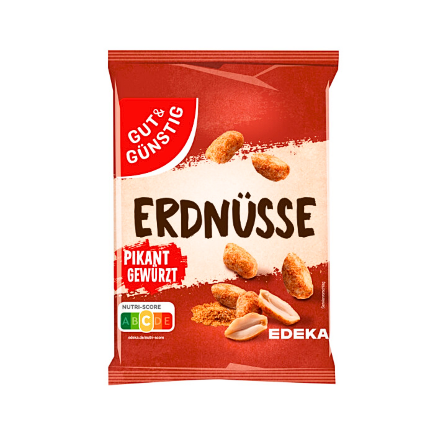 GUT&GÜNSTIG Erdnüsse, pikant gewürzt 150g