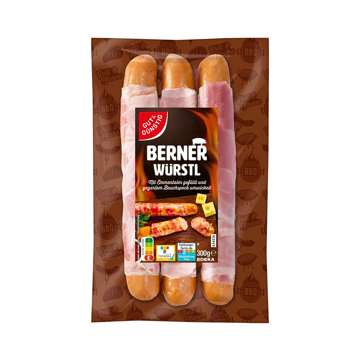 GUT&GÜNSTIG Berner Würstl 3x100g QS ITW