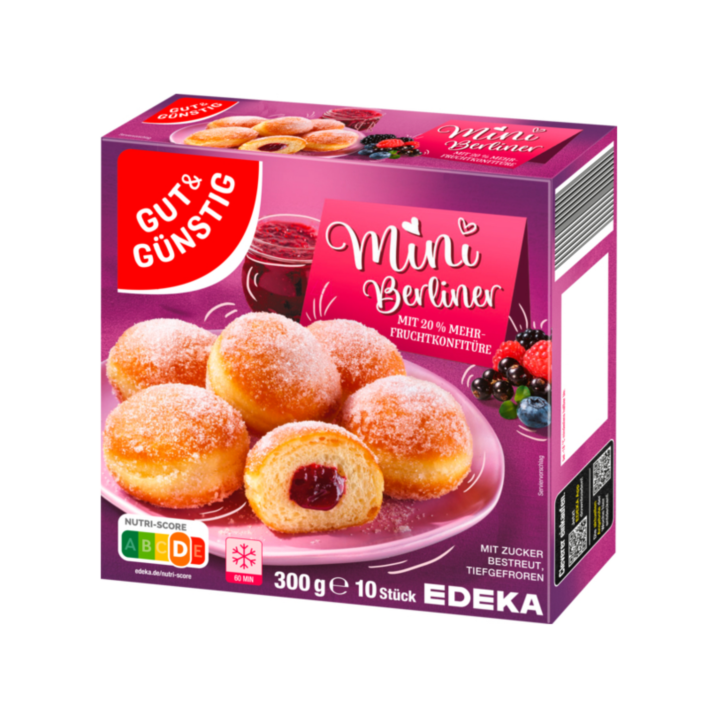 GUT&GÜNSTIG Mini Berliner 10ST 300g