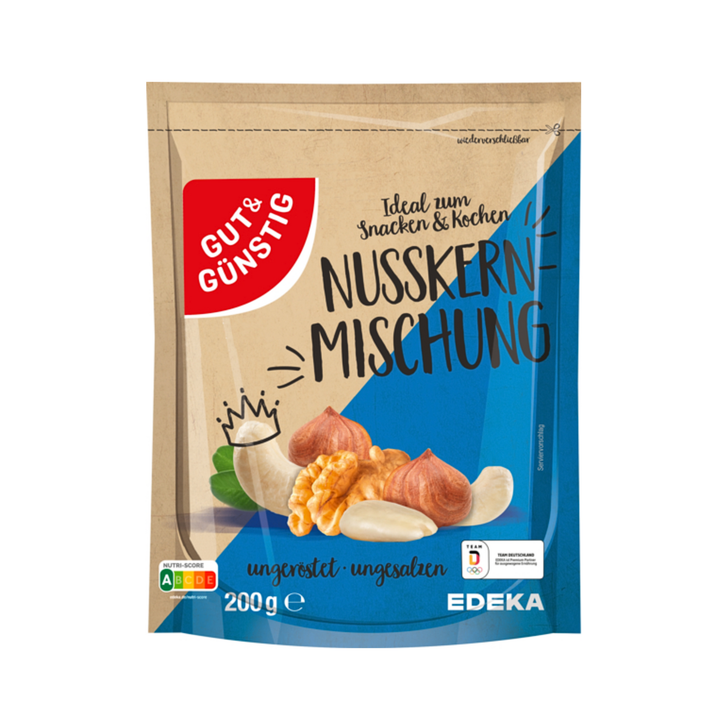 GUT&GÜNSTIG Nusskernmischung 200g