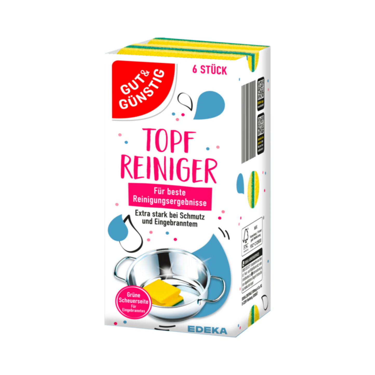 GUT&GÜNSTIG Topf-Reiniger 6ST