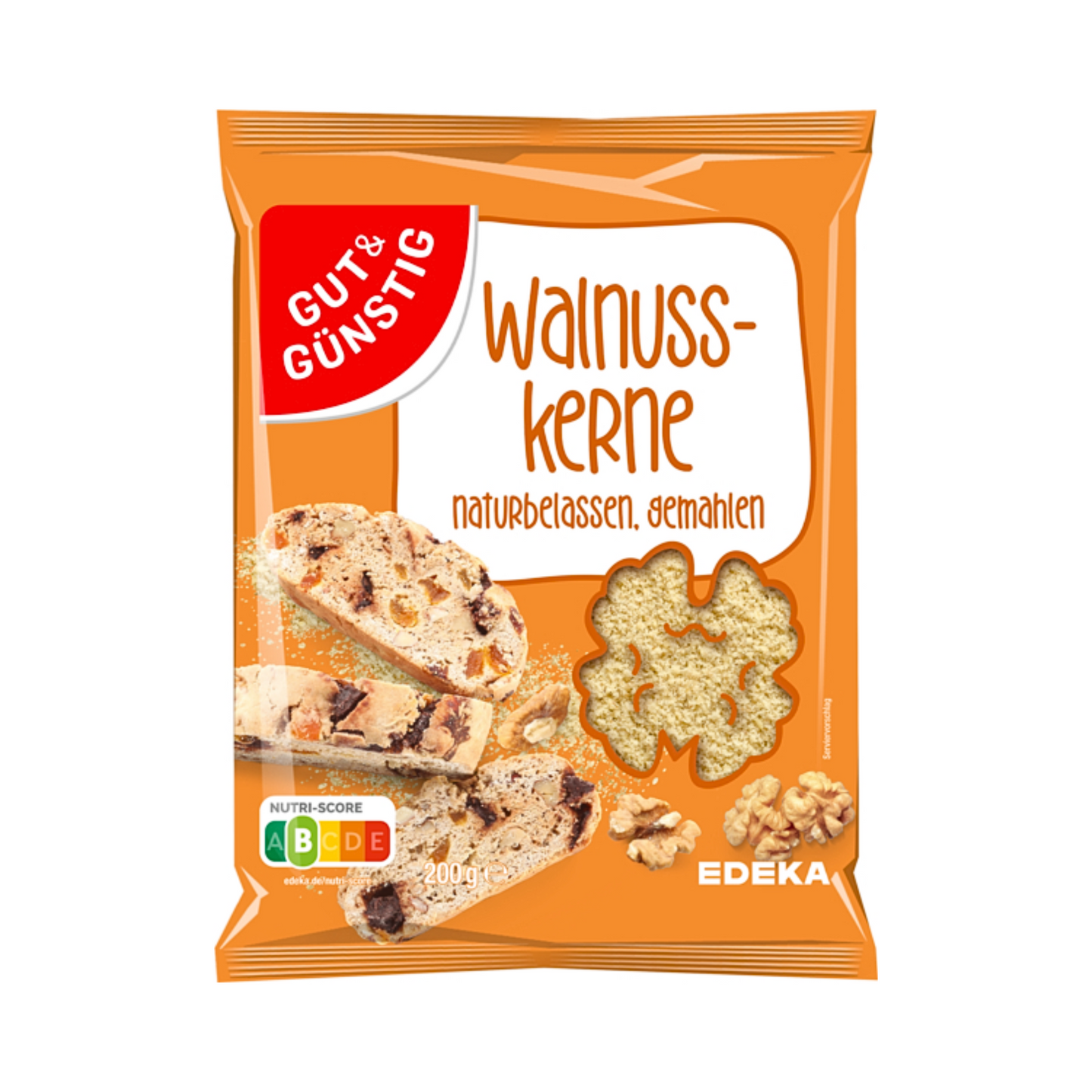 GUT&GÜNSTIG Walnusskerne gemahlen 200g