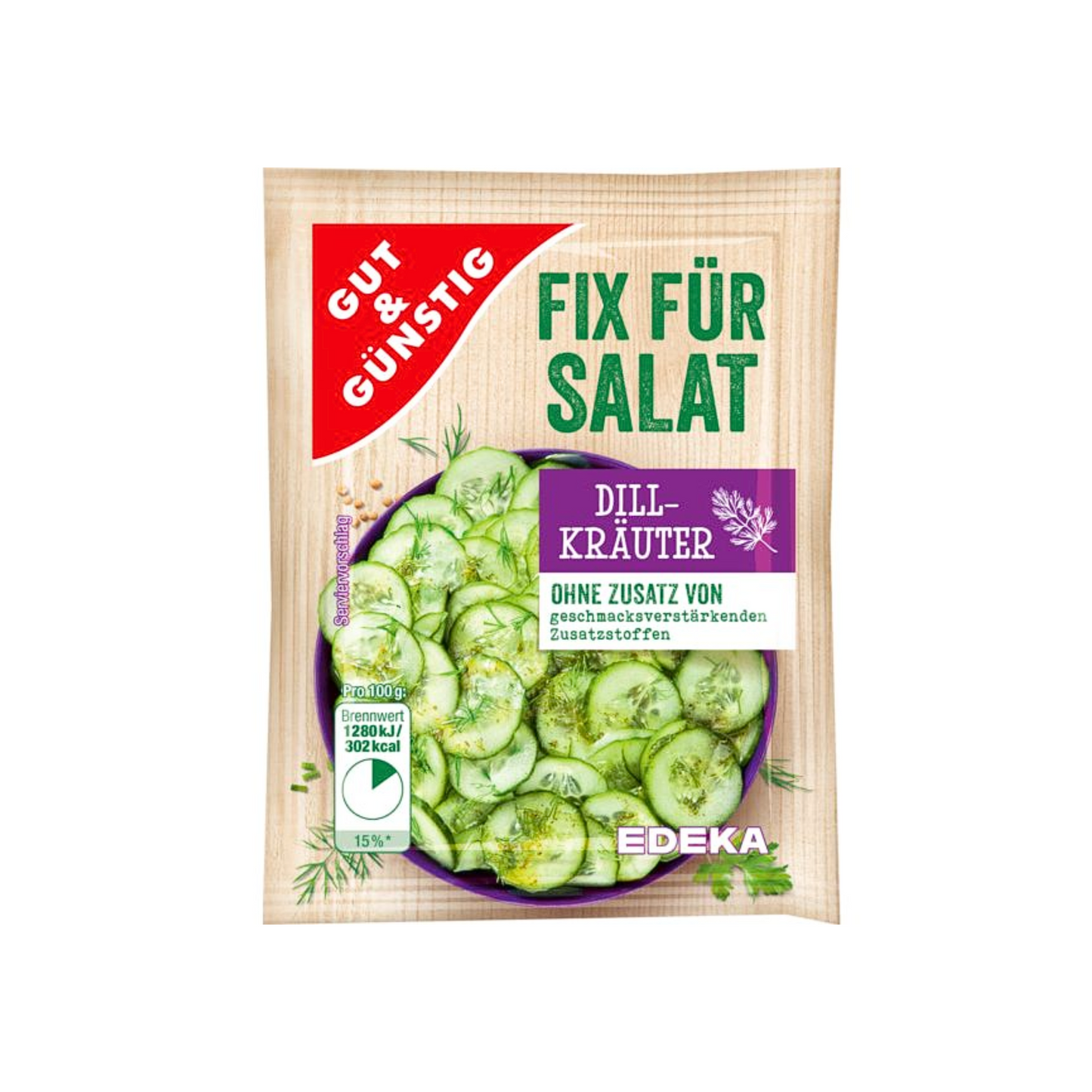 GUT&GÜNSTIG Salatfix Dill-Kräuter für 450ml 50g
