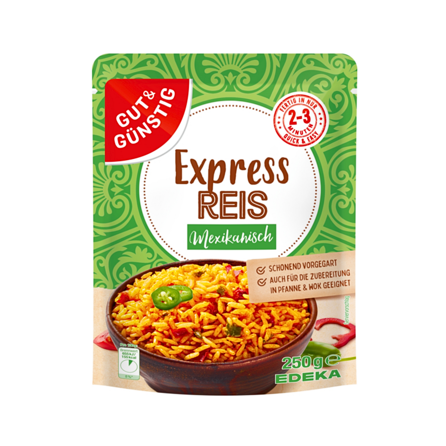 GUT&GÜNSTIG Express Reis Mexikanisch 250g