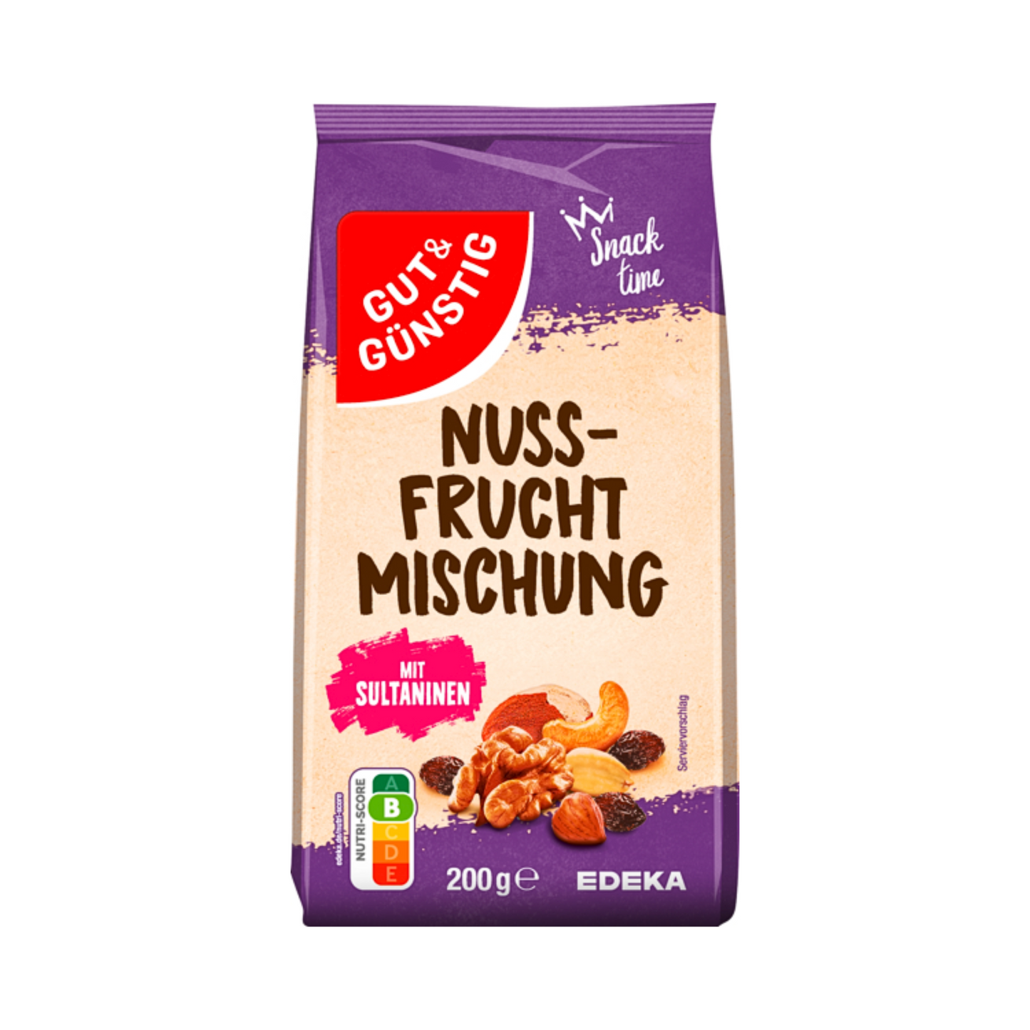 GUT&GÜNSTIG Nuss-Frucht-Mischung 200g