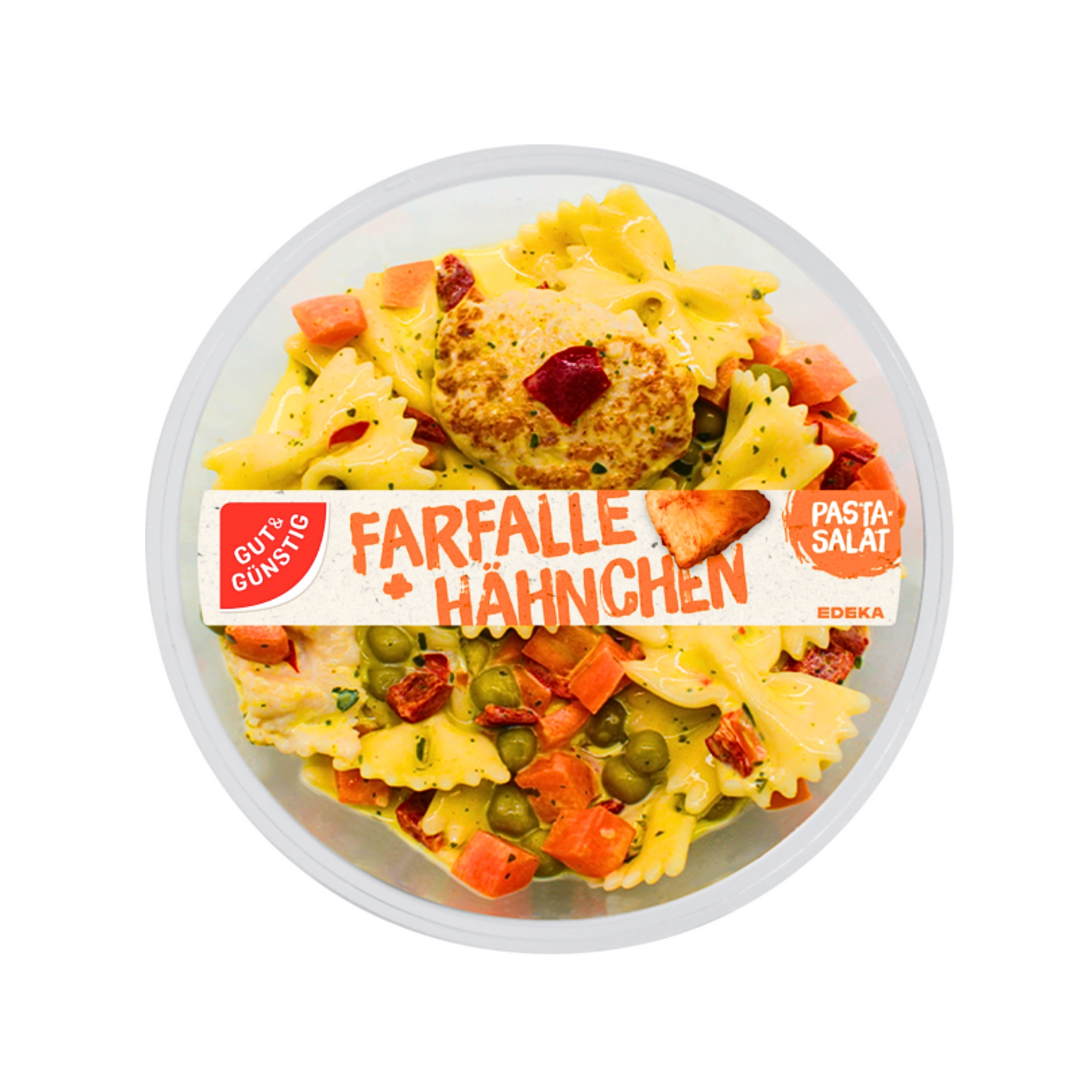 GUT&GÜNSTIG Pastasalat Farfalle Hähnchen 250g