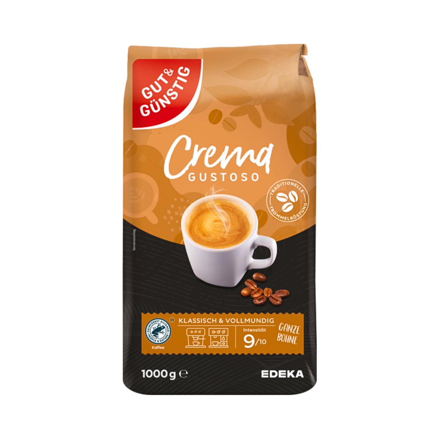 GUT&GÜNSTIG Caffe Crema Gustoso 1000g