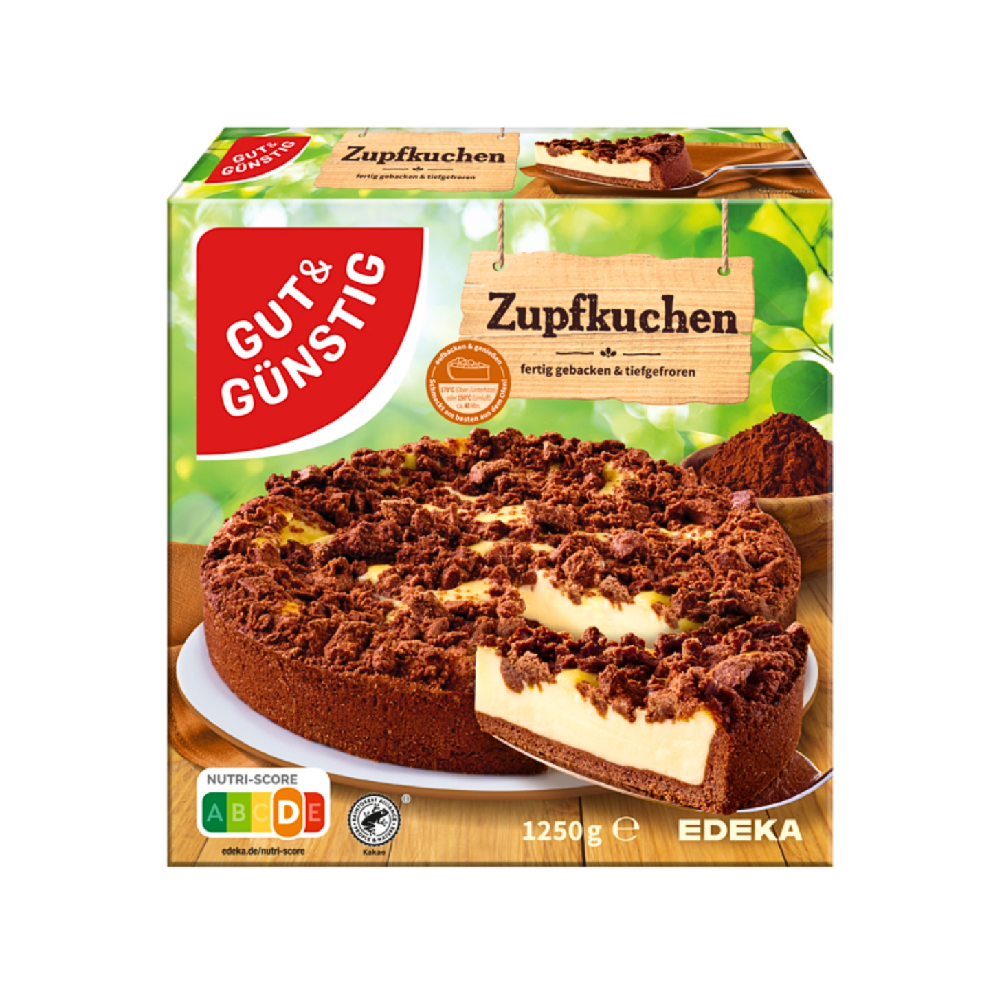 GUT&GÜNSTIG Zupfkuchen 1250g