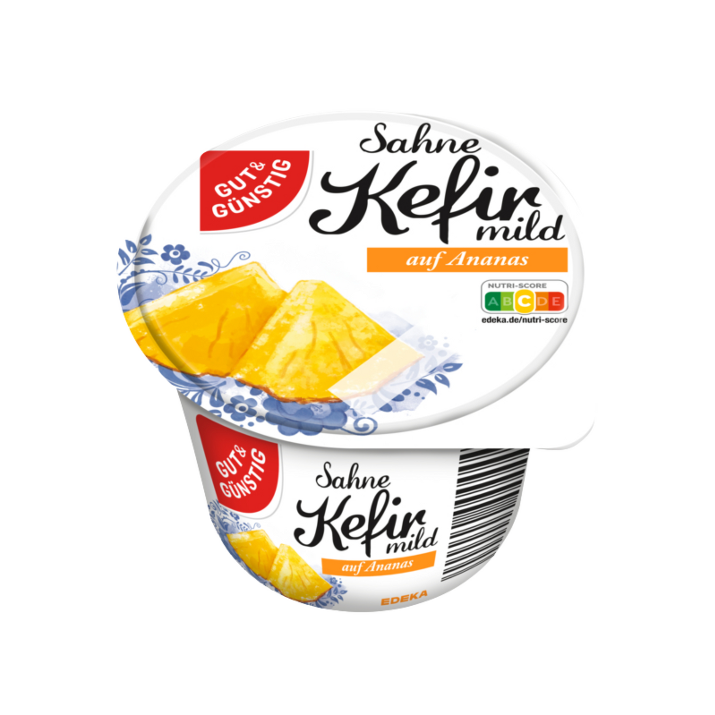 GUT&GÜNSTIG Sahnekefir Ananas 250g