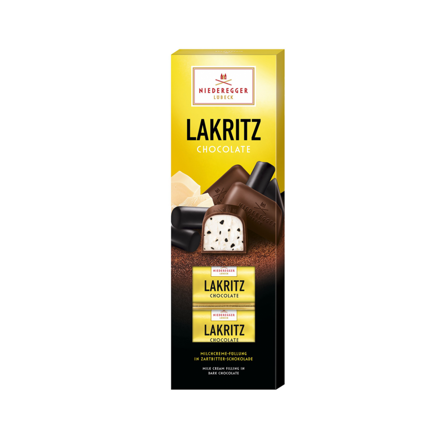 Niederegger Lakritz in Zartbitter Schokolade 100g