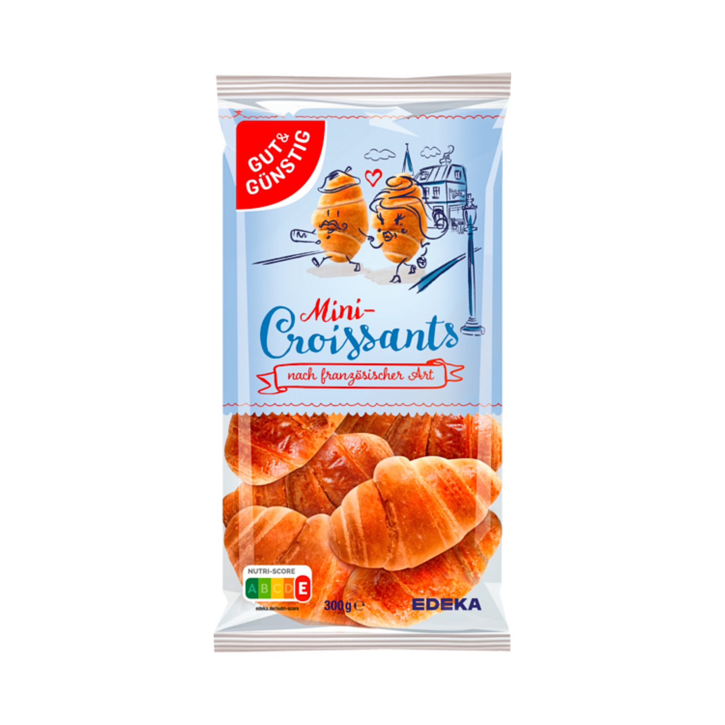 GUT&GÜNSTIG Mini-Croissants 300g
