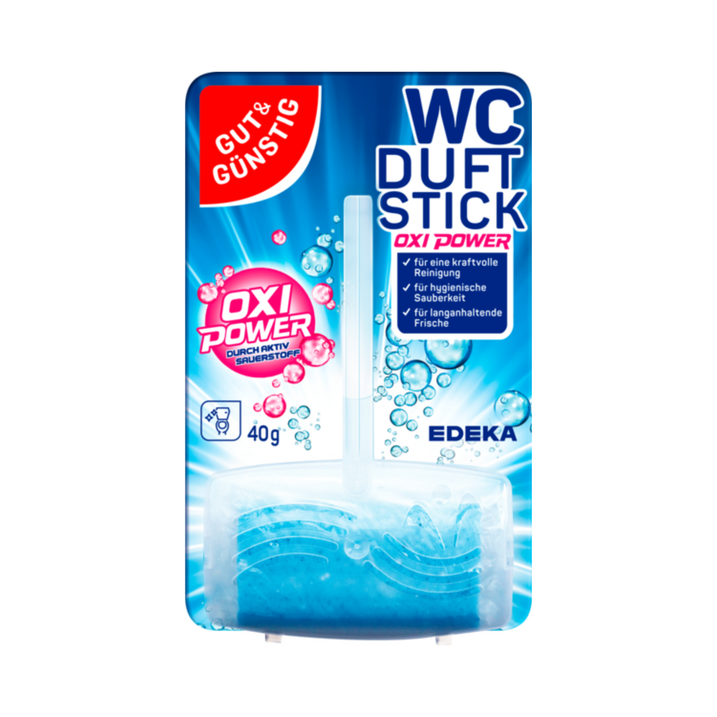 GUT&GÜNSTIG WC-Duftstein OXI-Power 40g