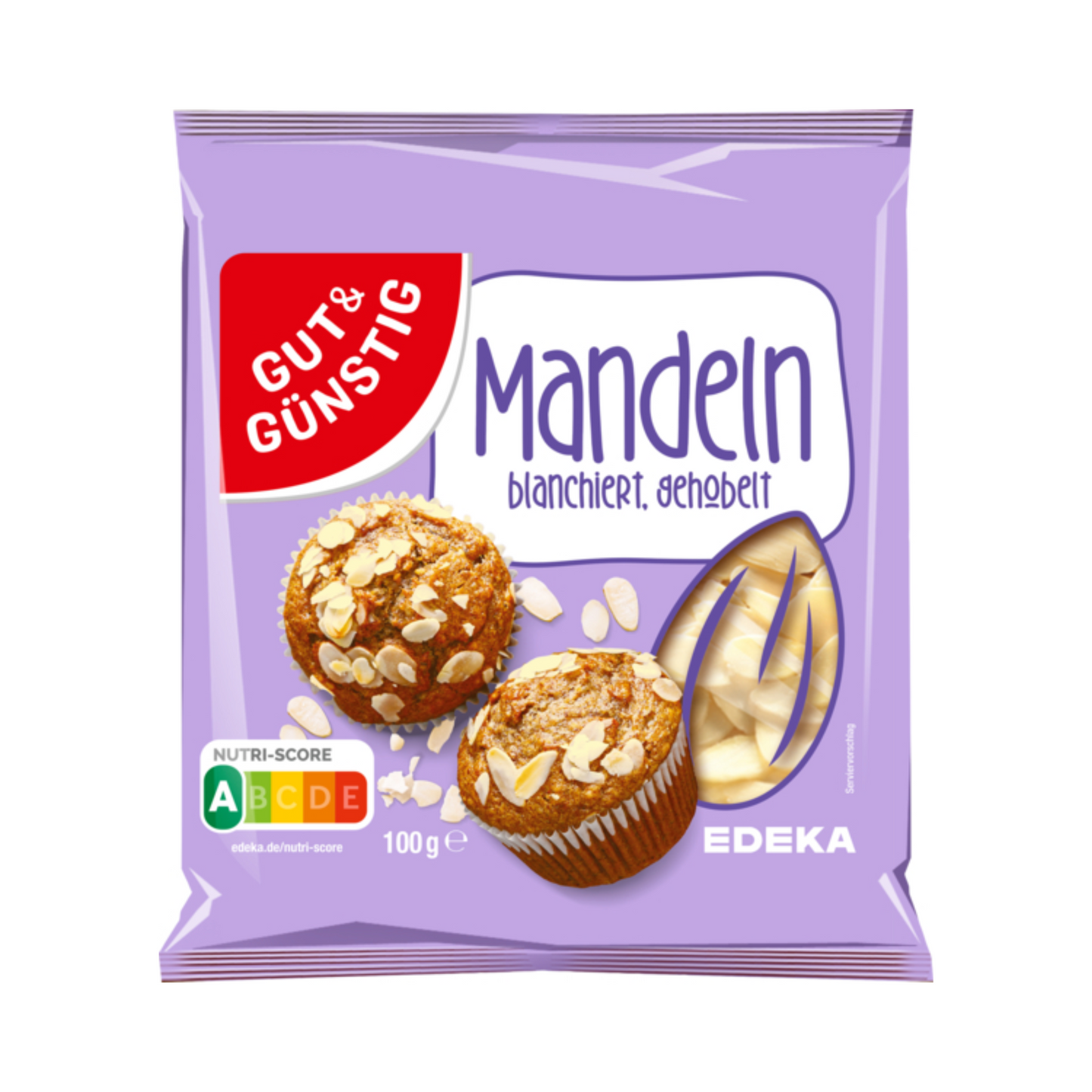 GUT&GÜNSTIG Mandeln gehobelt 100g