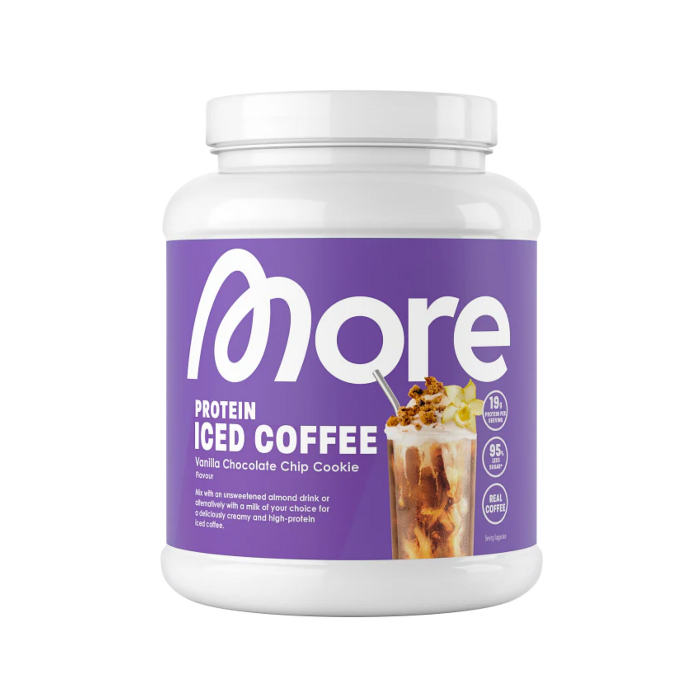 More Protein Iced Coffee Vanilla Chocolate Chip 300g