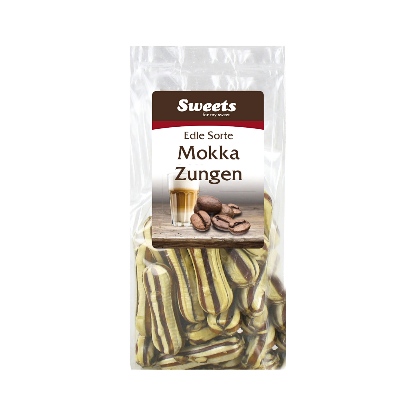 Odenwälder Mokka Zungen mit Schoko 100g