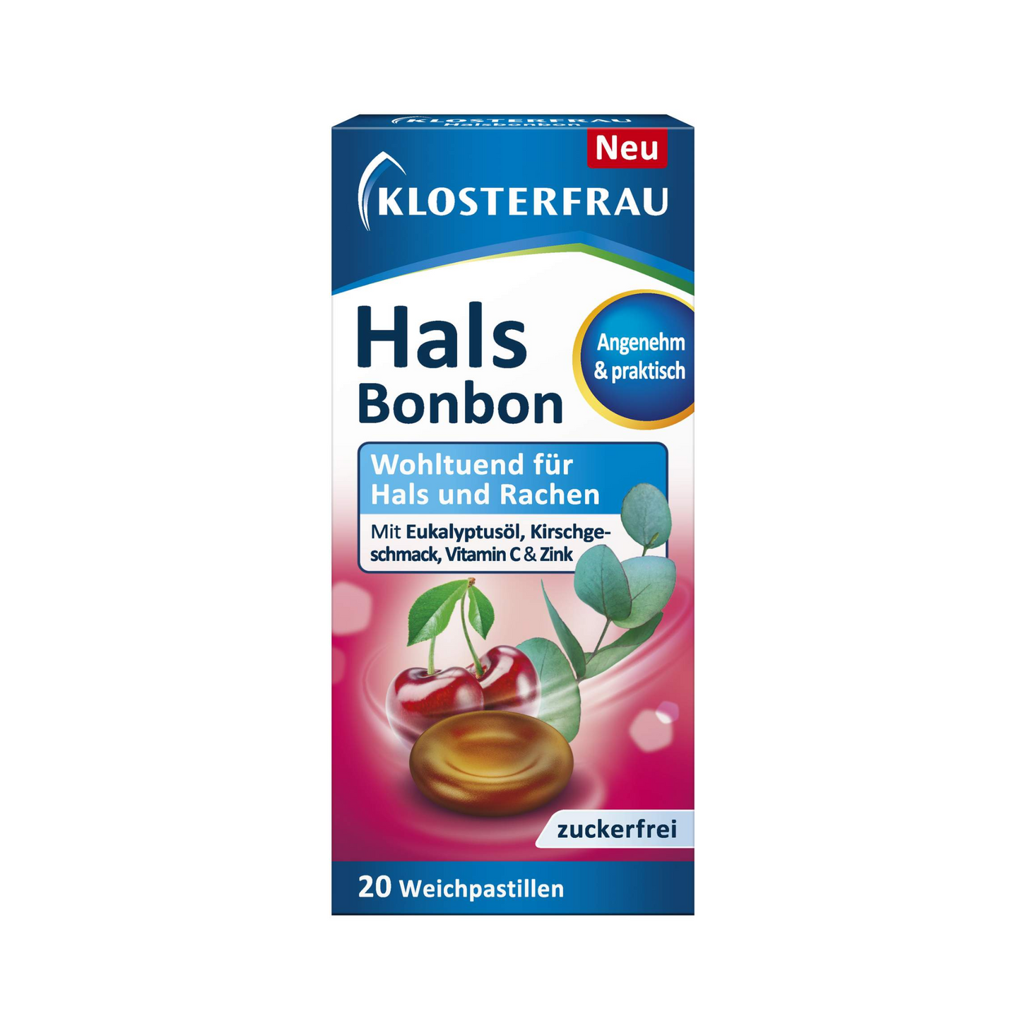 Klosterfrau Halsbonbon Kirsche 20ST 20g