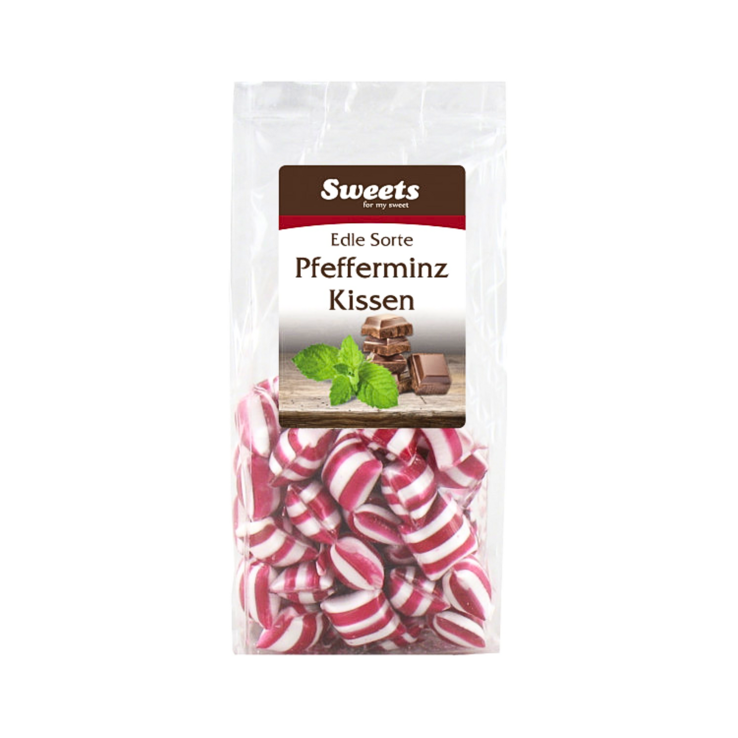 Odenwälder Marzipan Pfefferminzkissen mit Schoko 100g