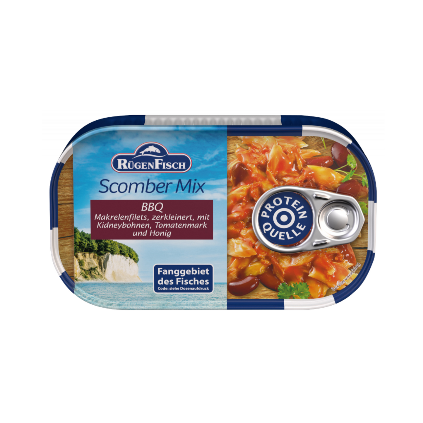 Rügen Fisch Scomber-Mix BBQ 120g