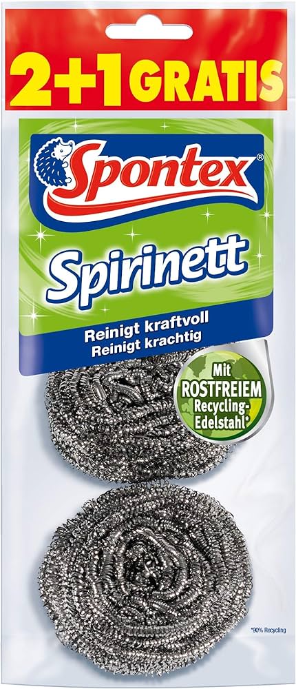 Spontex Spirinett Edelstahlspirale 2+1ST