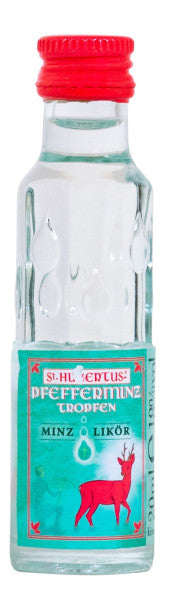 St.Hubertus Pfefferminz Tropfen 18% 0,02l