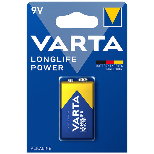 Varta Longlife Power Alkali E-Block 9V