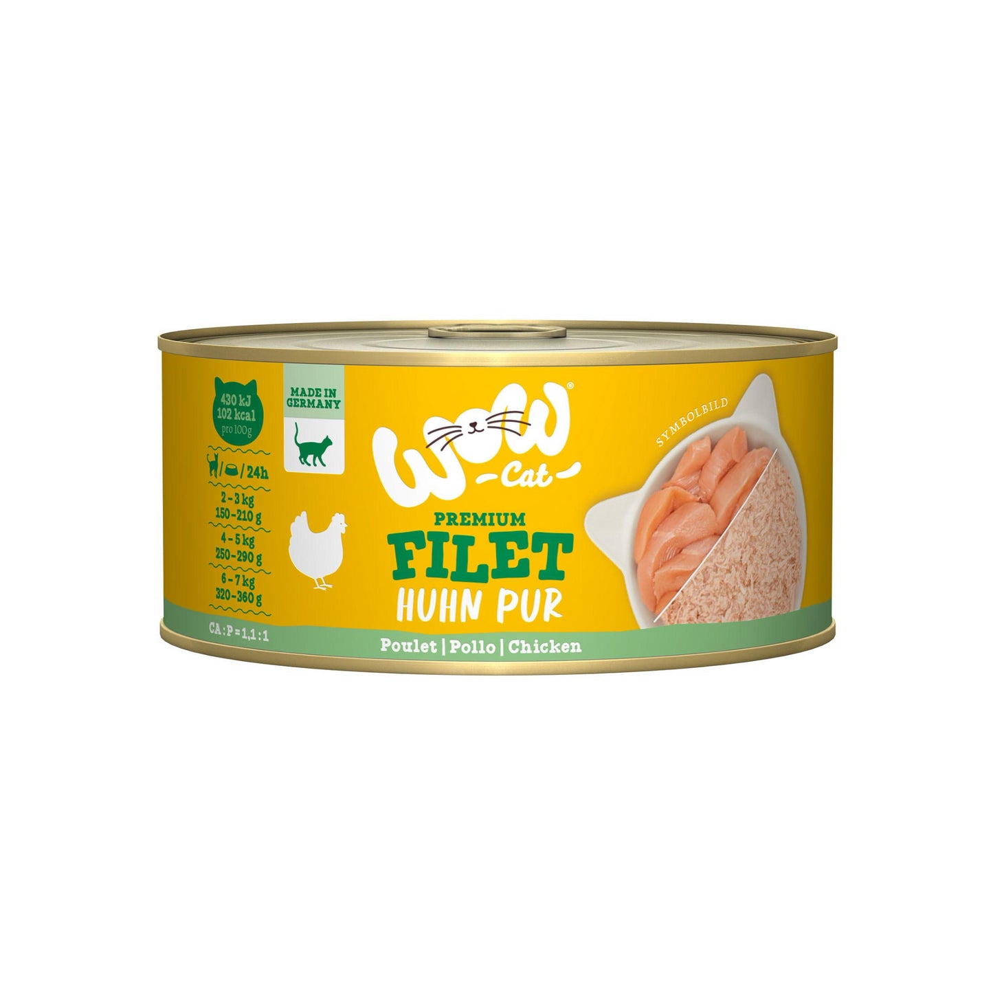WOW Cat Hühnerfilet 70g