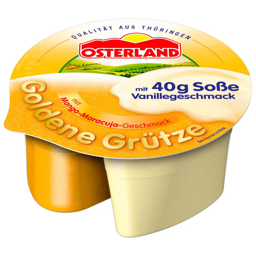 Osterland Goldene Grütze+Dessertsoße 160g