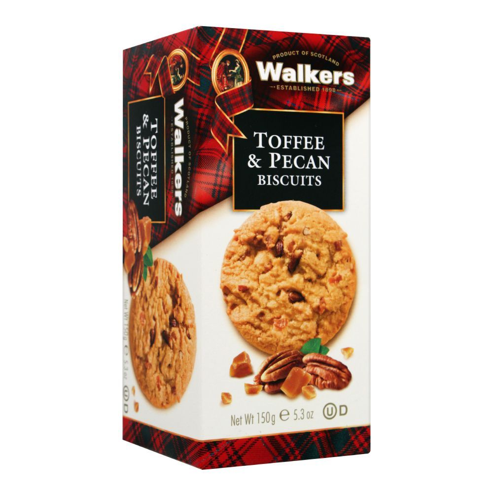 Walkers Toffee&Pecan Biscuits 150g