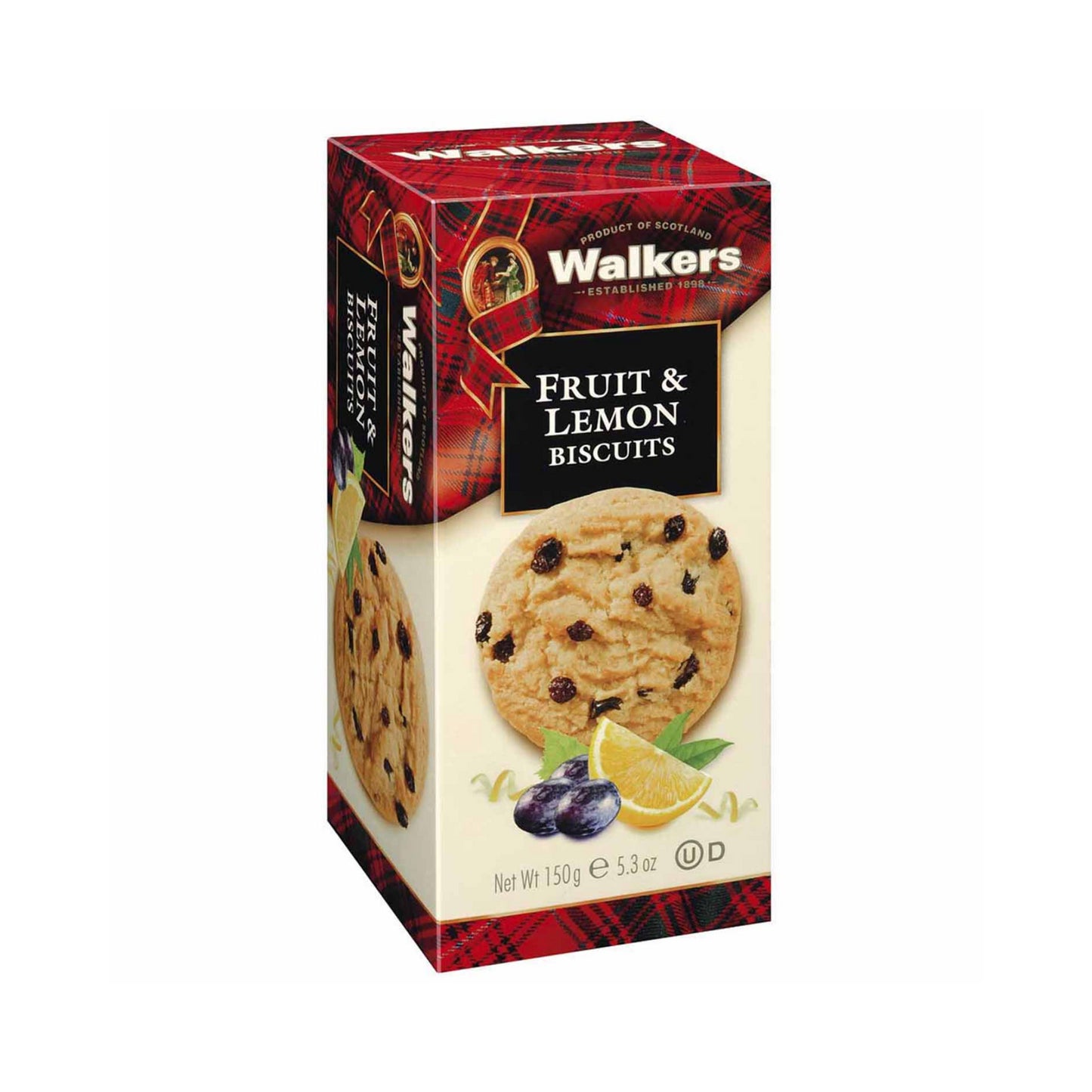 Walkers Fruit&Lemon Biscuit 150g