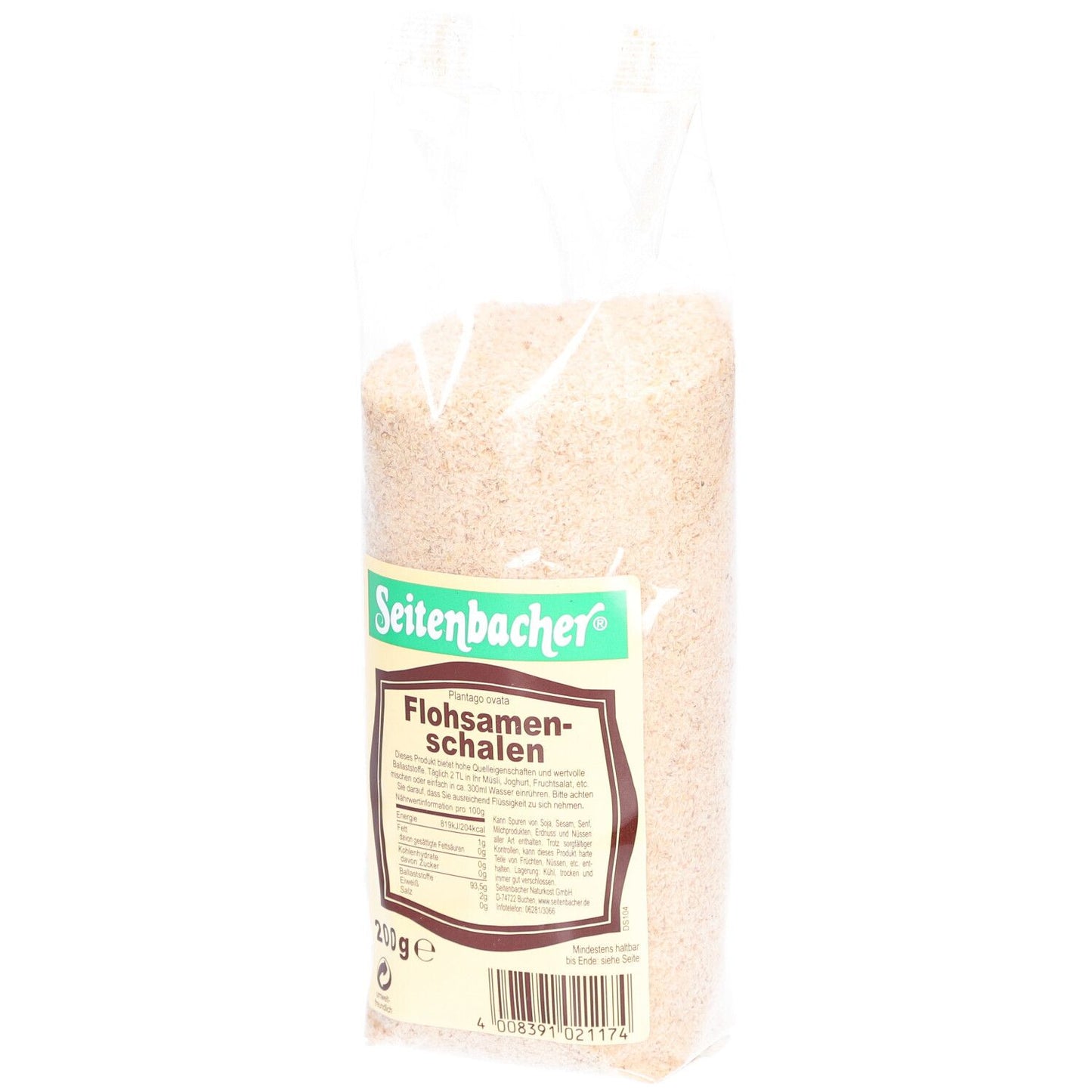 Seitenbacher Flohsamenschalen 200g