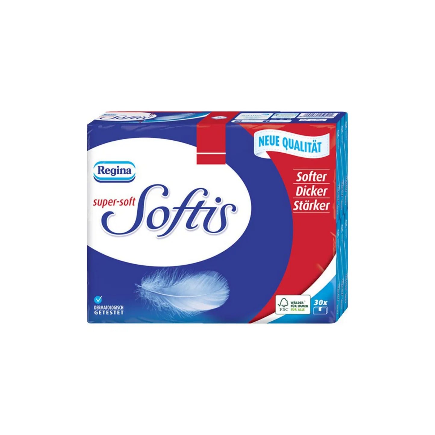 Softis Taschentücher 4-lagig 30x9ST