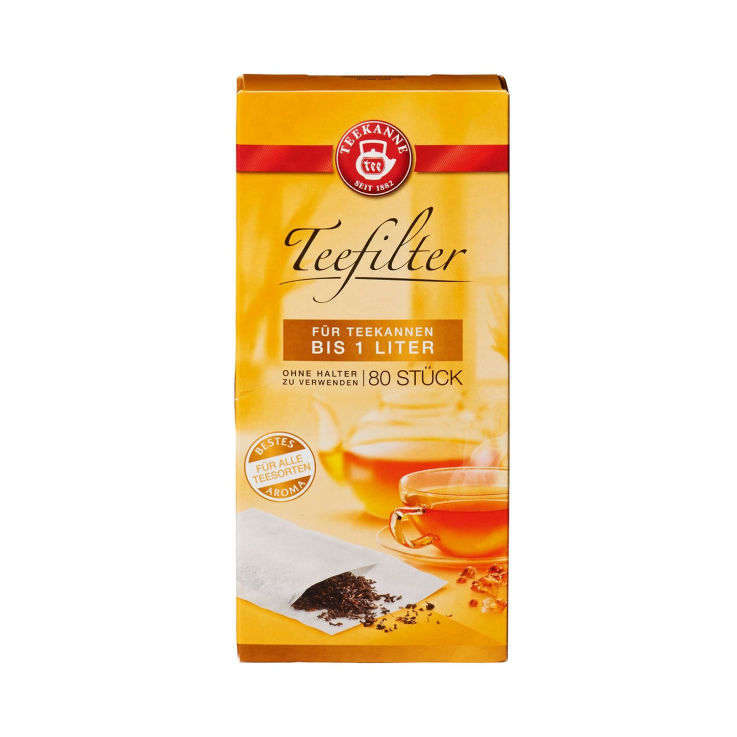 Teekanne Teefilter 1Liter 80ST