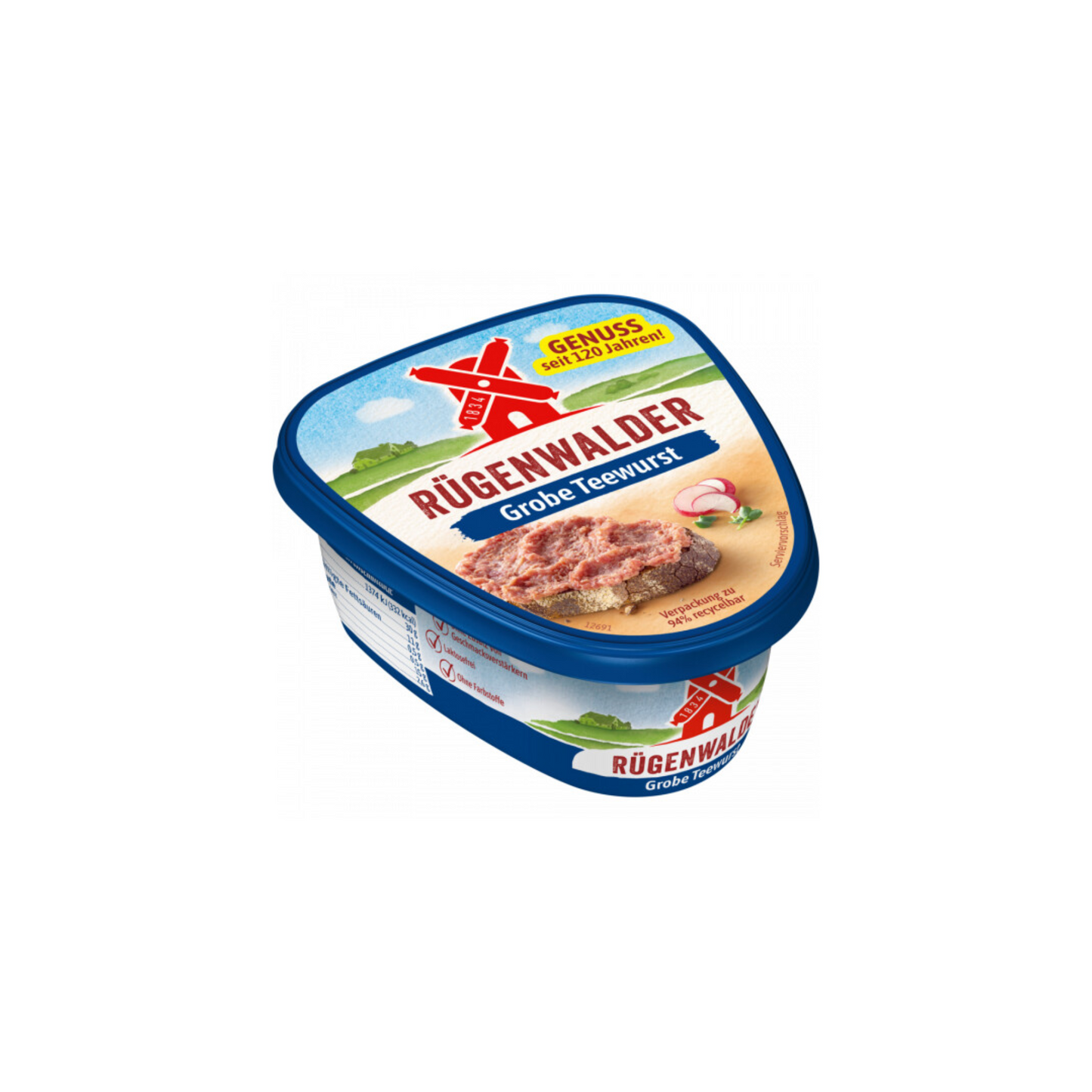 Rügenwalder Teewurst grob 125g