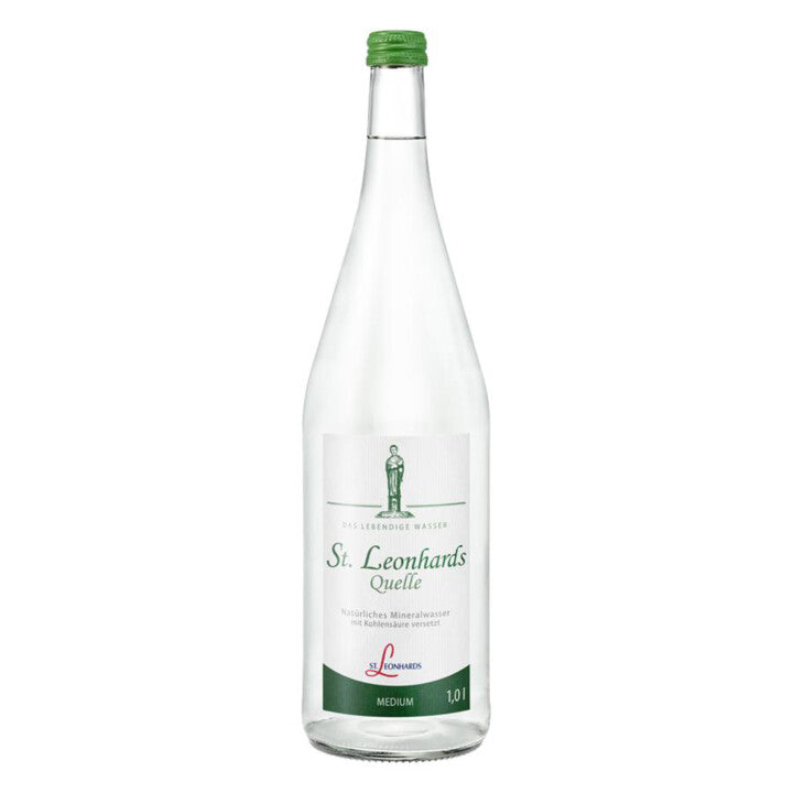 St.Leonhardsquelle Medium Mineralwasser 1l MW