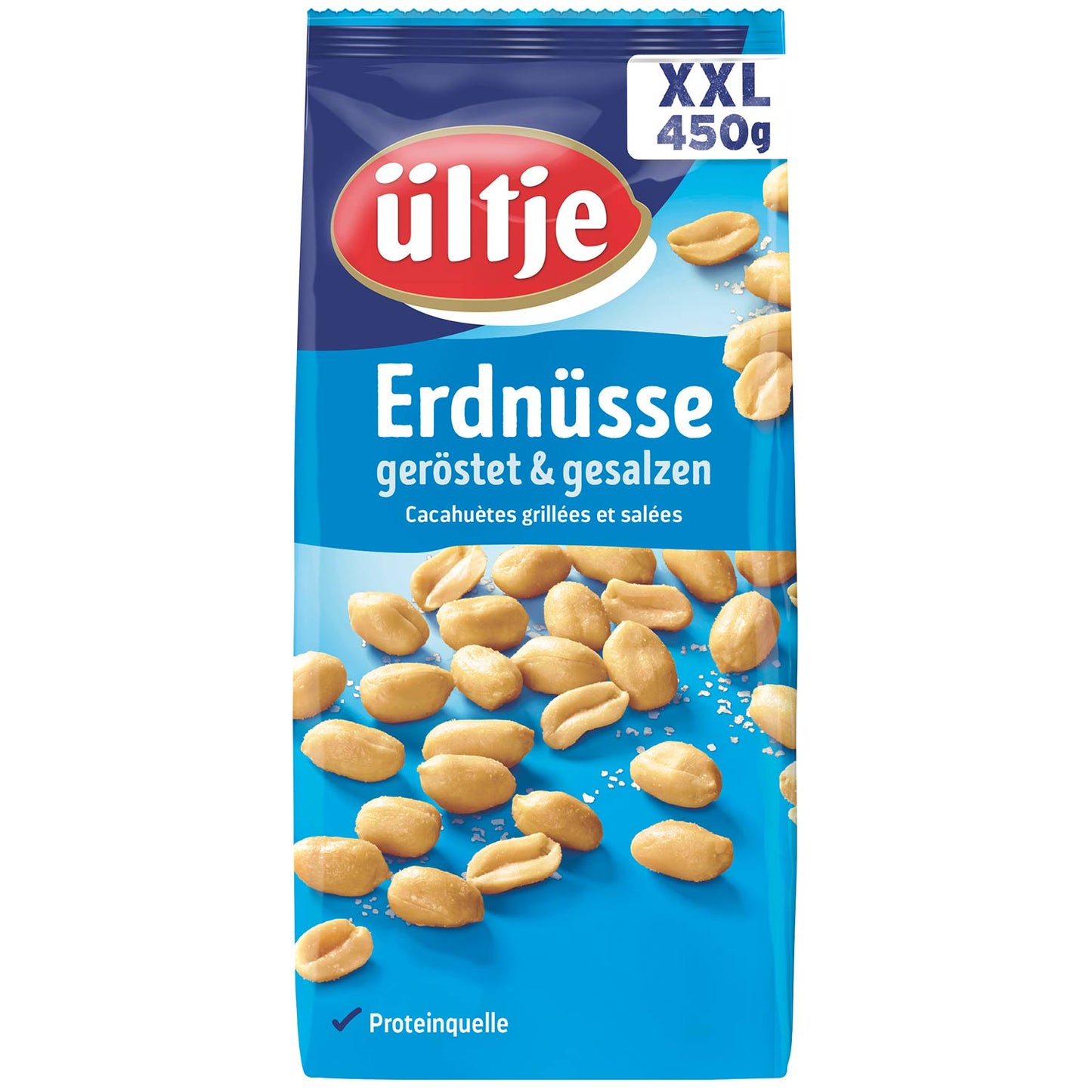 Ültje Erdnüsse geröstet&gesalzen 450g