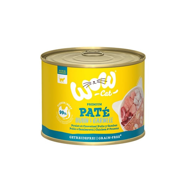 WOW Cat Adult Huhn & Garnele 200g